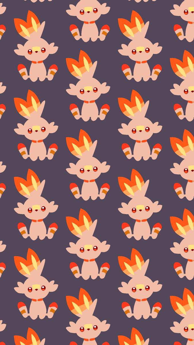 Scorbunny Pattern by Ally on Dribbble