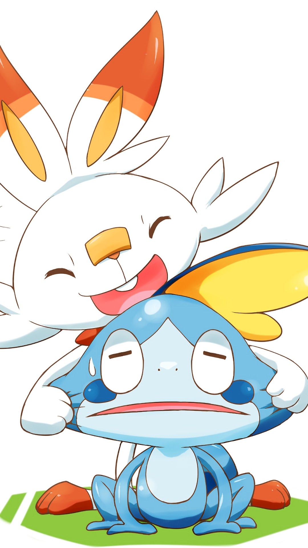 Scorbunny Sobble Pokemon Sword and Shield 4K Wallpaper