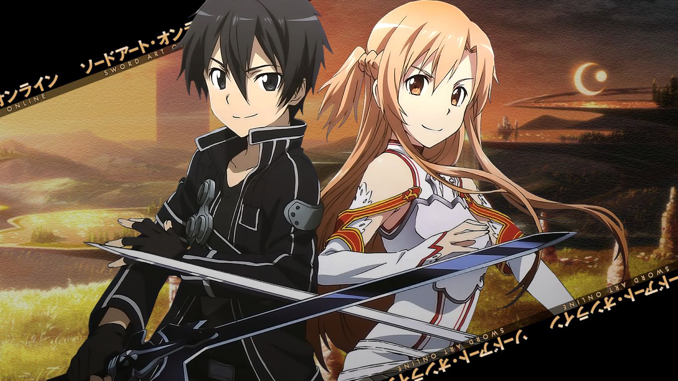 Asuna, Kirito, And Anime Image Kirito Und Asuna
