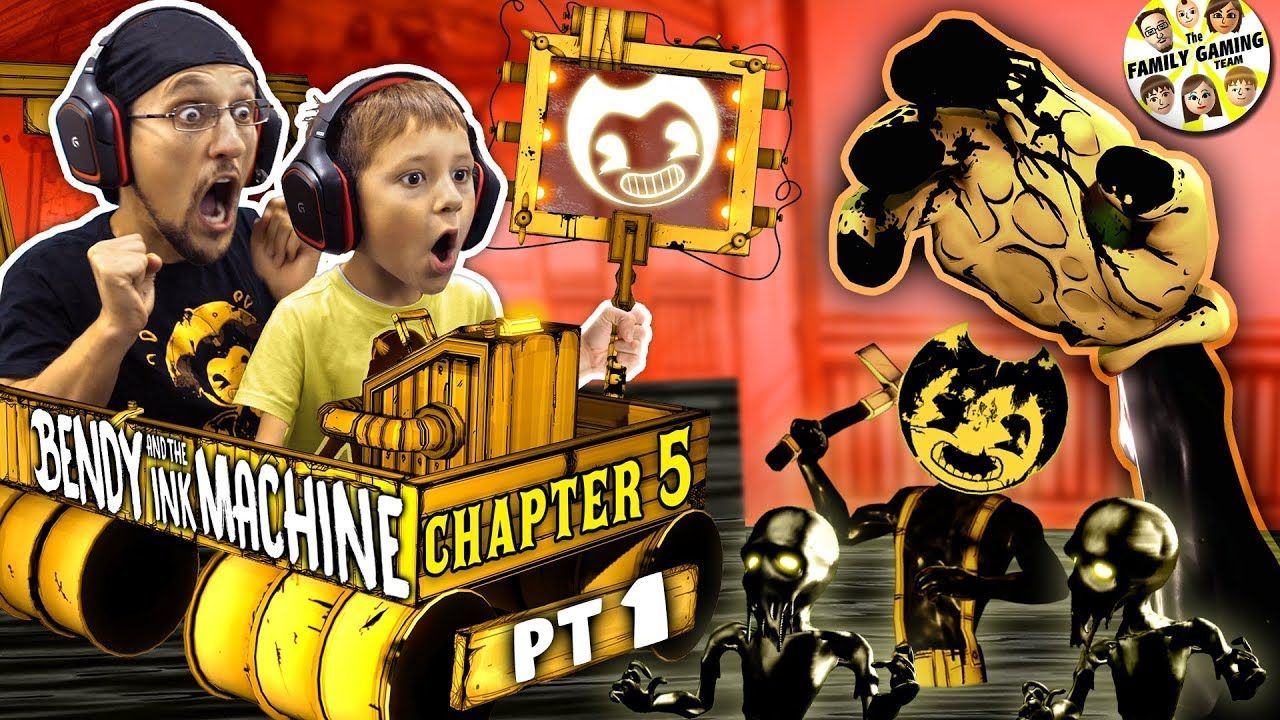 BENDY & the INK MACHINE Chapter 5! The END of FGTEEV + BENDY