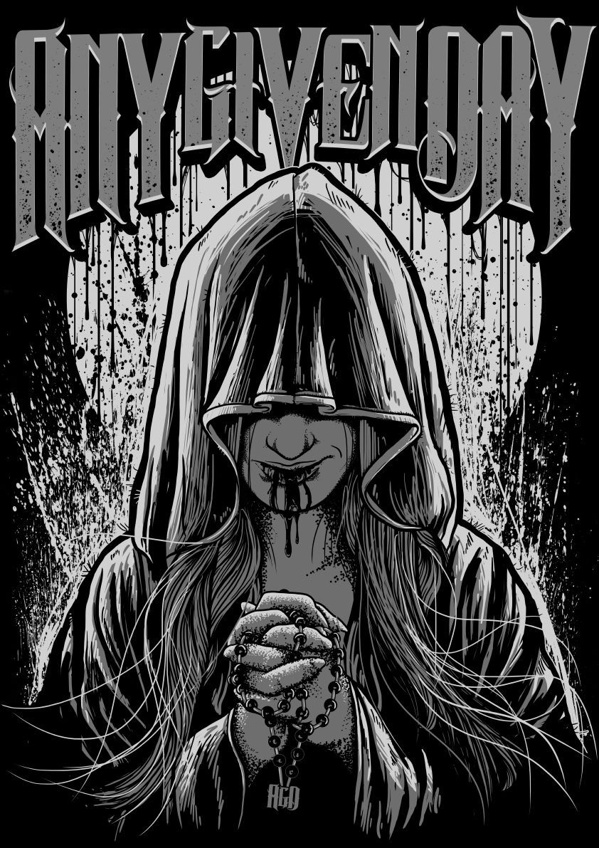 anygivenday #metalcore #deathcore #heavymetal #metal #art #artwork