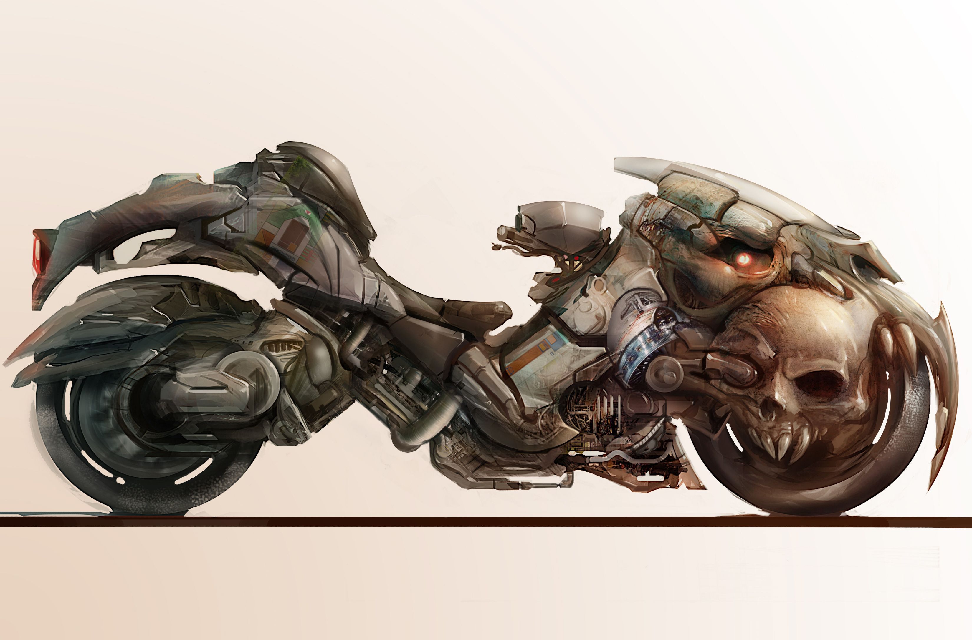 Cyberpunk Biker Girl Scifi HD Wallpaper 