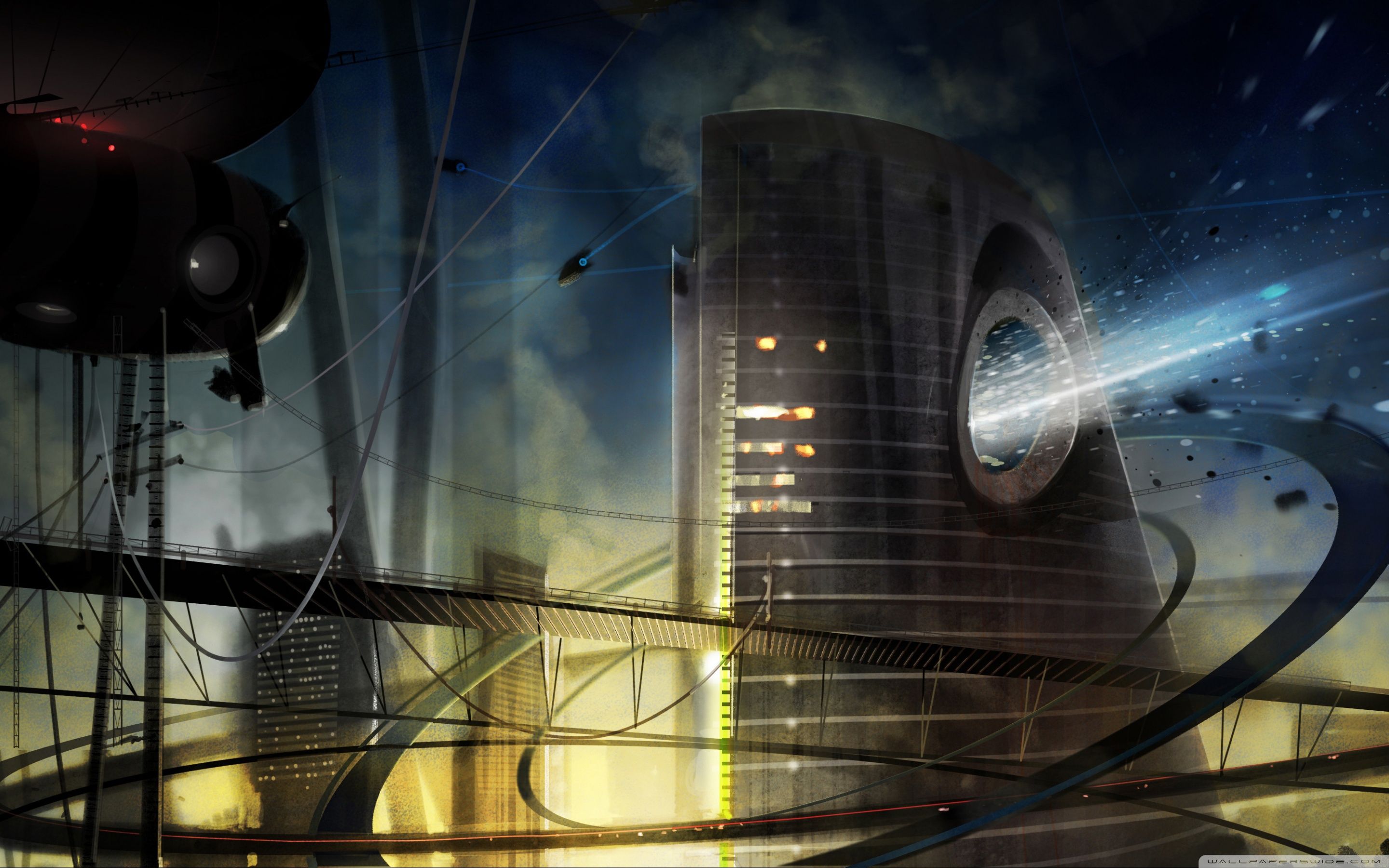 Sci Fi Cityscape 4k