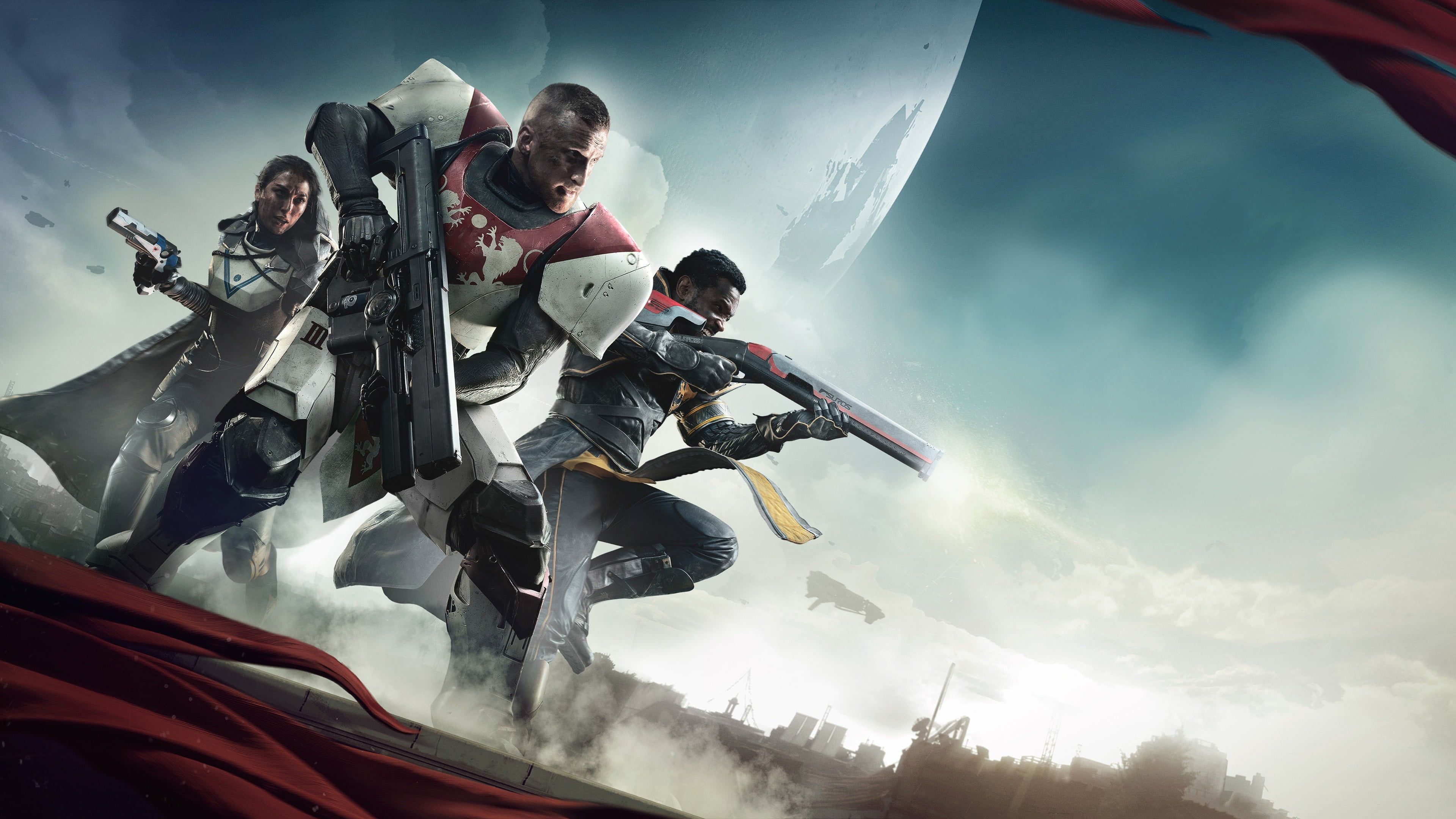 Videogame poster, Destiny 2 (video game), video games, science