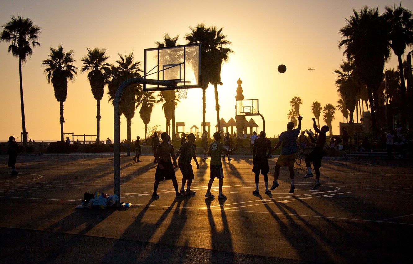 Free download Wallpaper summer california basketball sunset usa