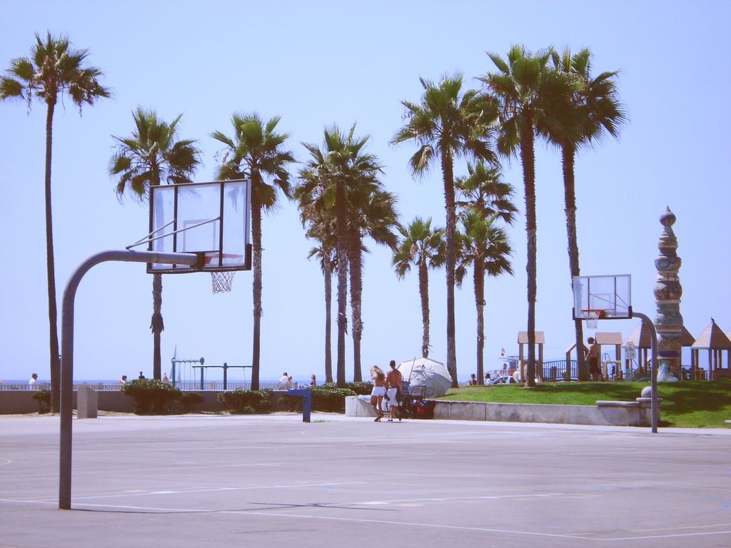 Free download Basketball court in Venice Beach CA Dan Mikolics