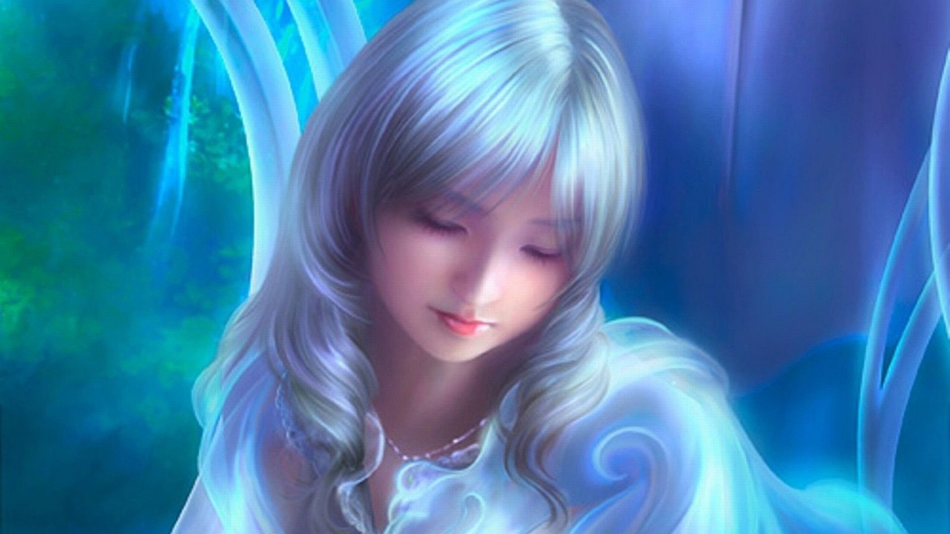 Fantasy Girl Background Doll, HD Wallpaper