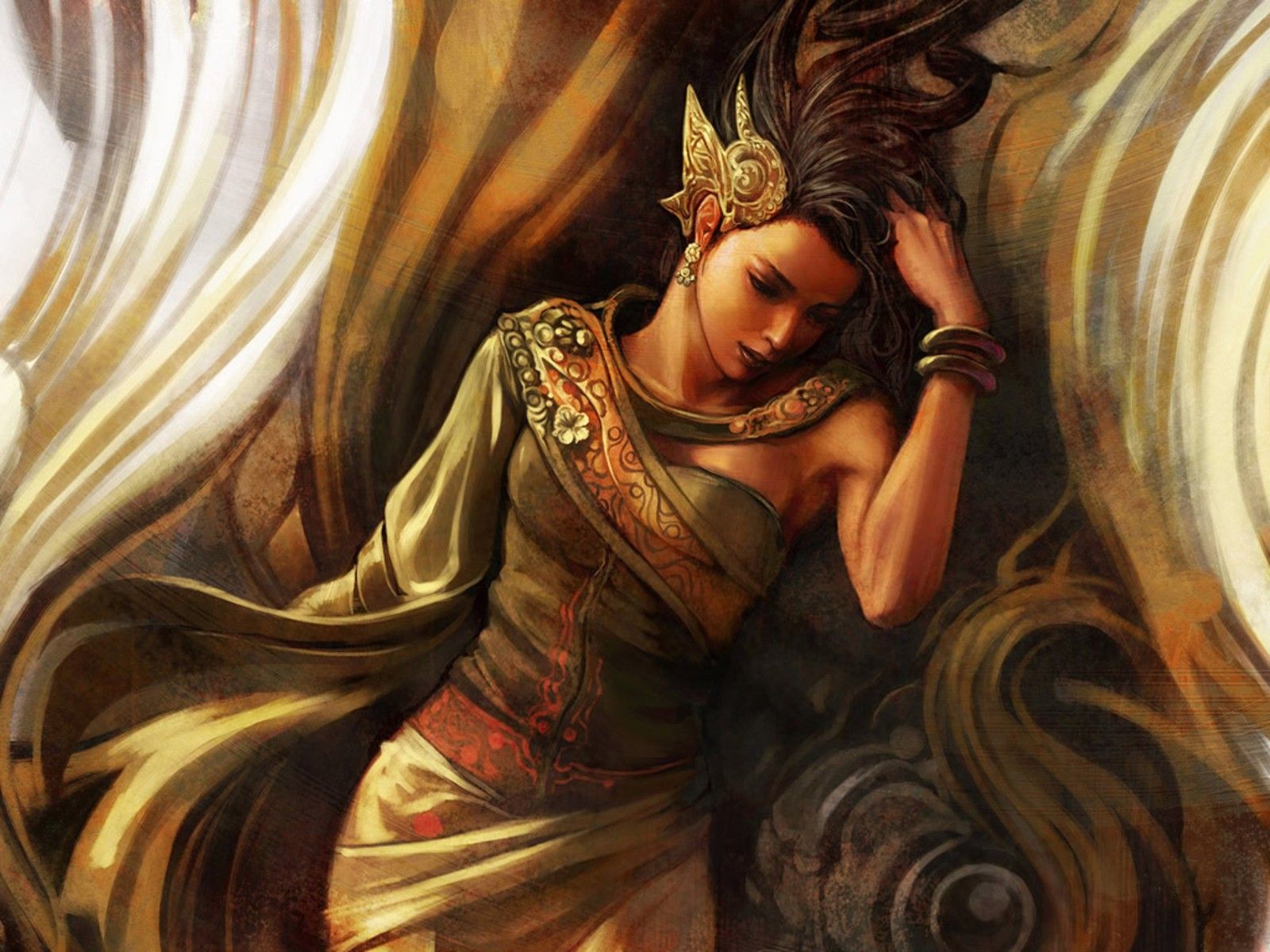 3D Fantasy Art Wallpaper Women