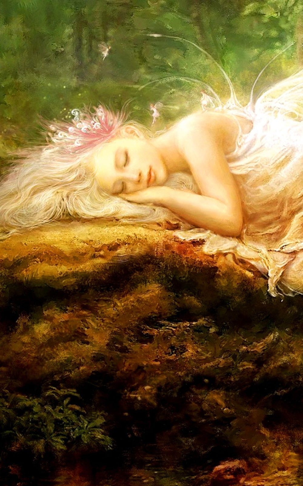 Fairy Sleeping Fantasy Android Wallpaper Sleeping, HD