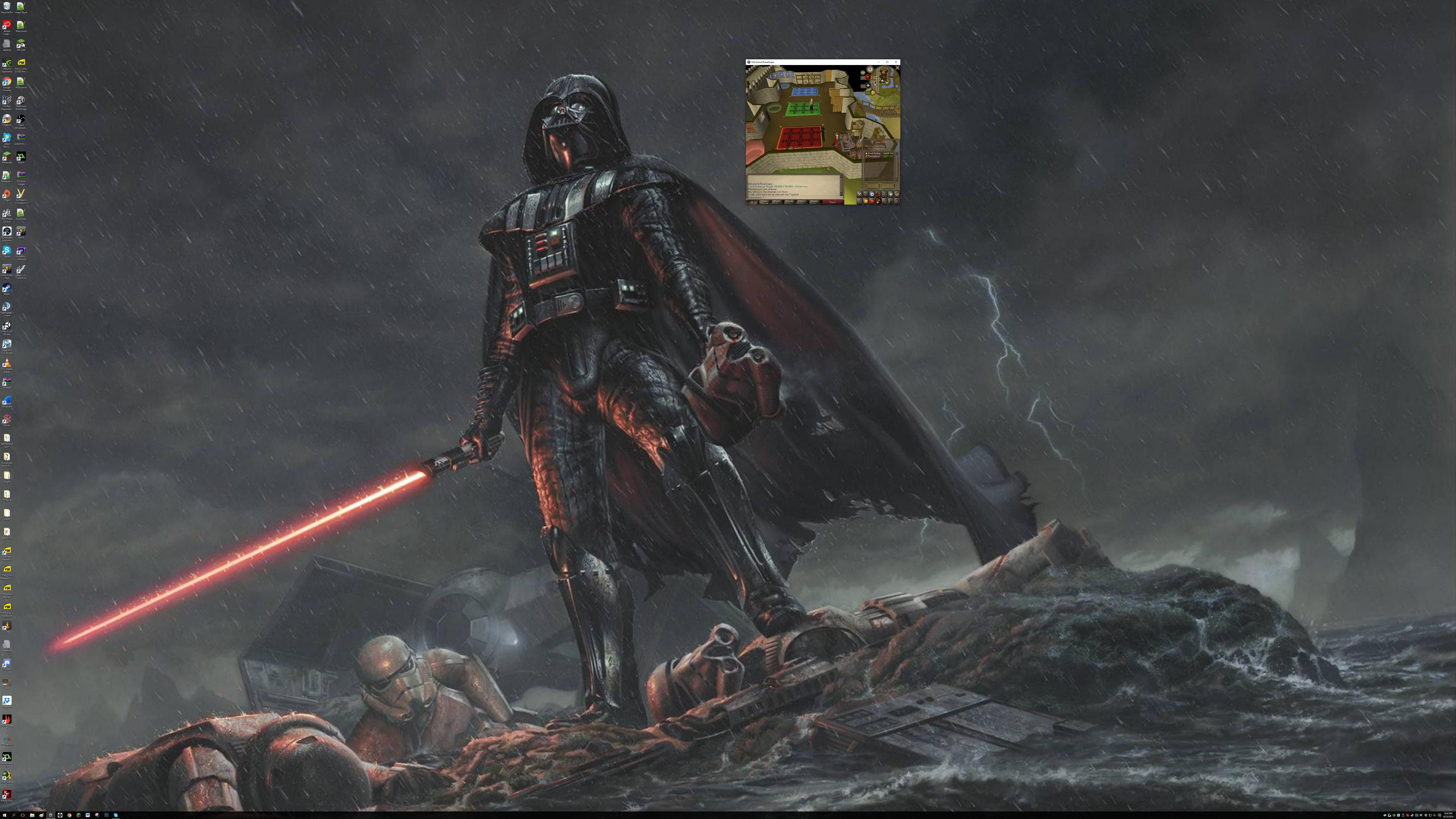 What OSRS looks like on an 8K display. Star wars wallpaper, Star