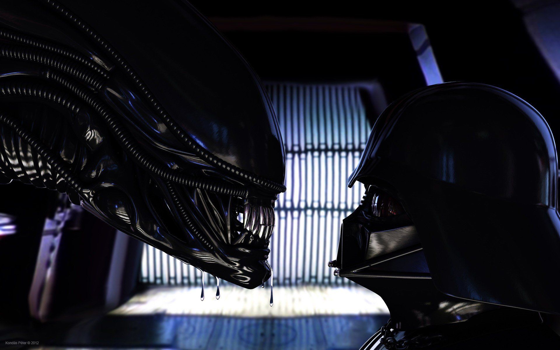 Star Wars dark stars Darth Vader Sith Alien Aliens wallpaper