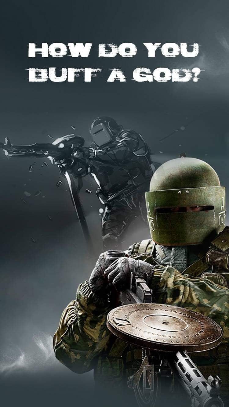 I made a mobile wallpaper for all you tachanka followers