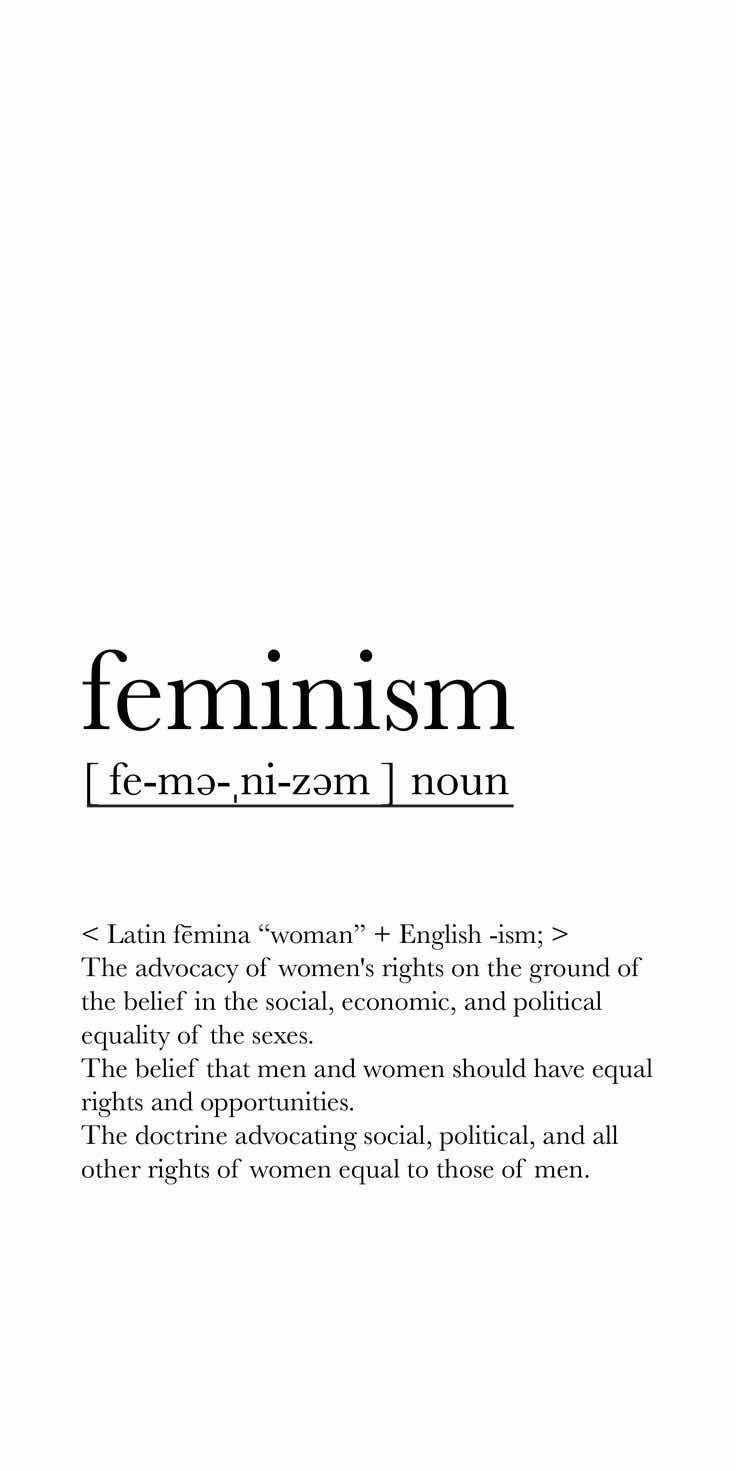 iPhone and Android Wallpaper: Feminism Wallpaper for iPhone