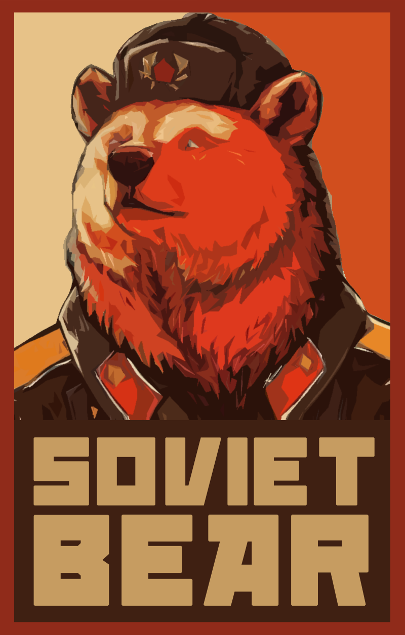 IGNORE POLITICAL POST UP VOTE SOVIET BEAR