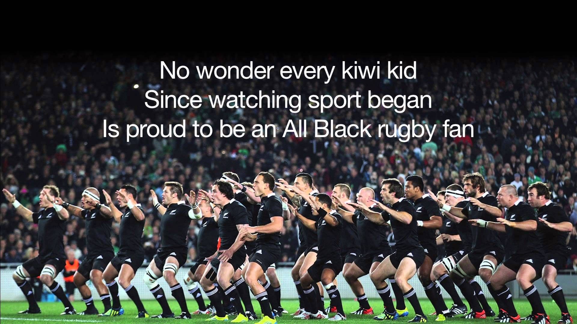 All Black Rugby Fan Wallpaper Desktop Image Background Photo