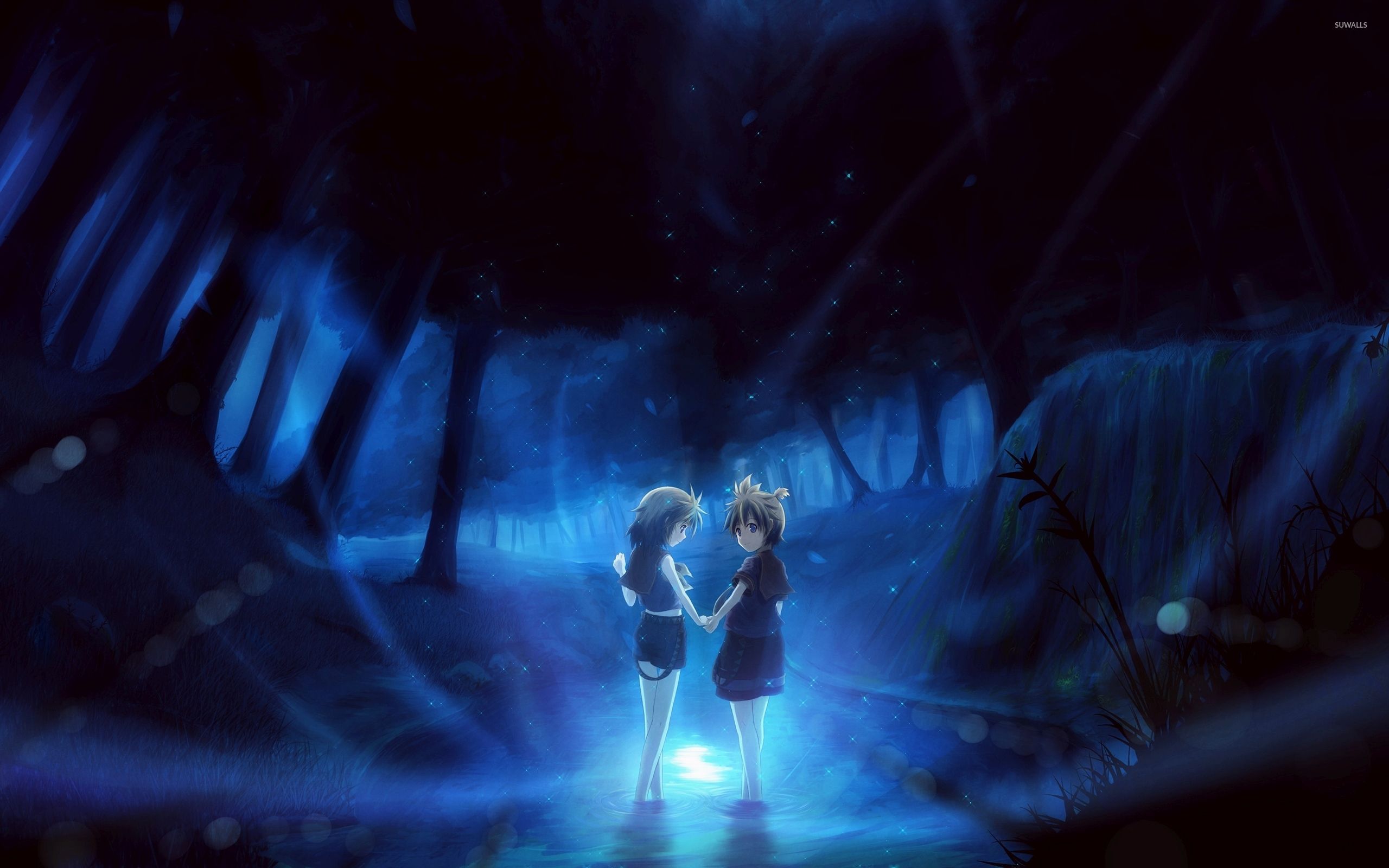 Anime Dark Forest Wallpaper Free Anime Dark Forest