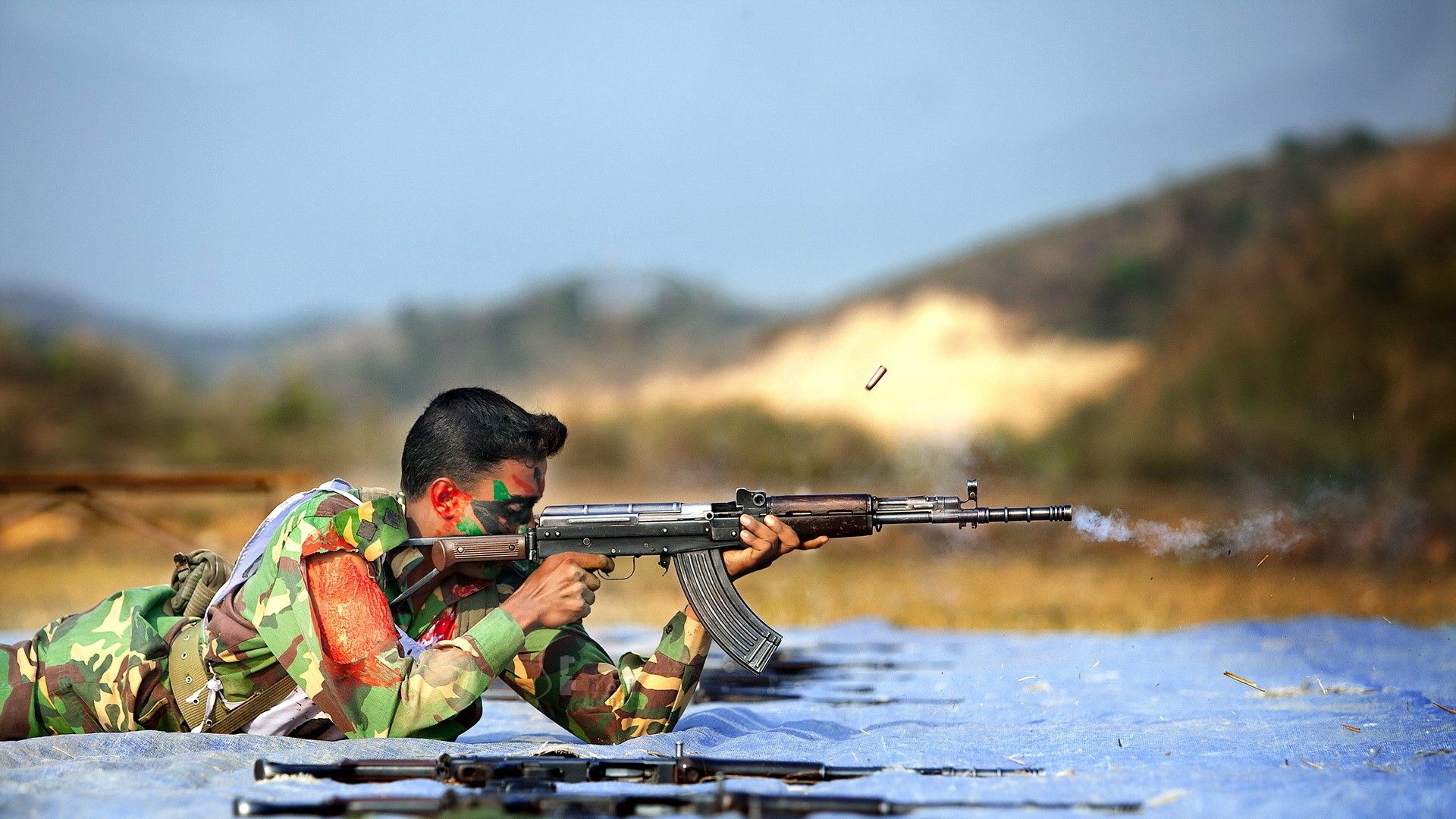 bangladesh army, soldiers, weapons Wallpaper