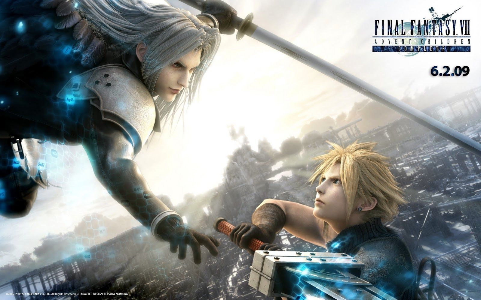 Final Fantasy Vii Advent Children Complete Wallpaper