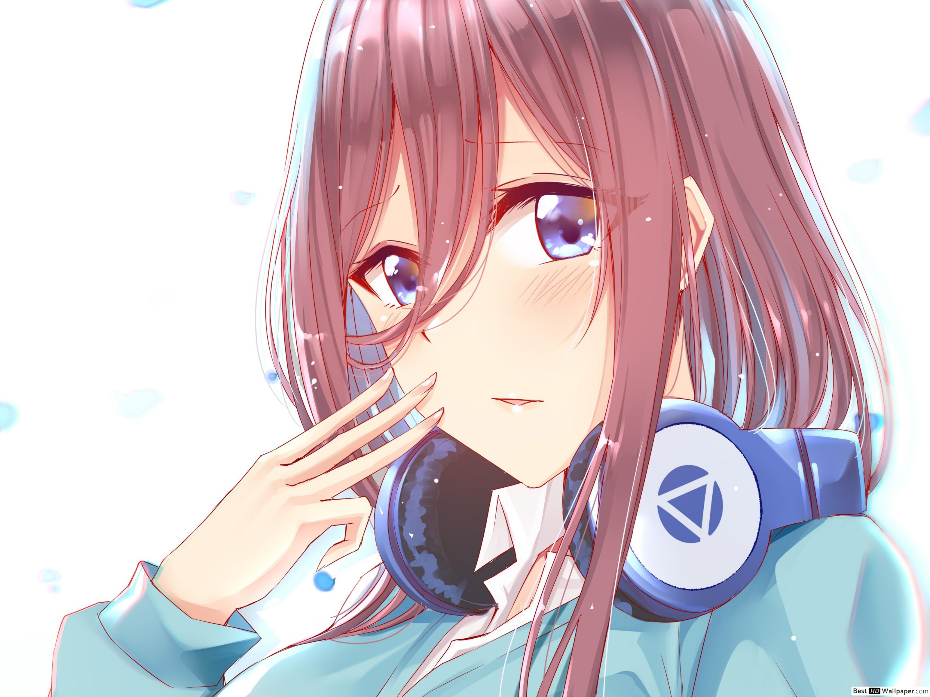 The Quintessential Quintuplets Nakano With Headphones HD