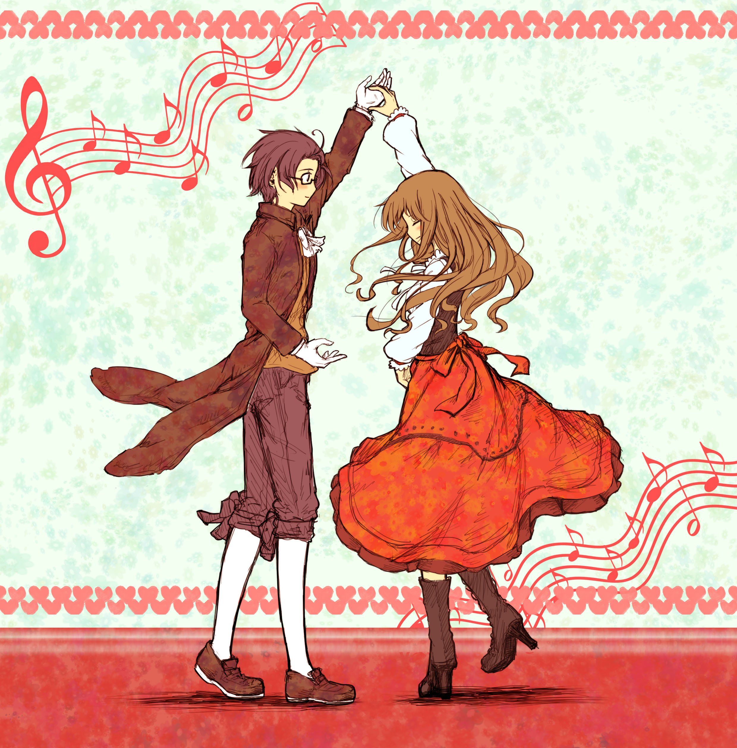 Dancing Couple Anime Wallpapers - Wallpaper Cave