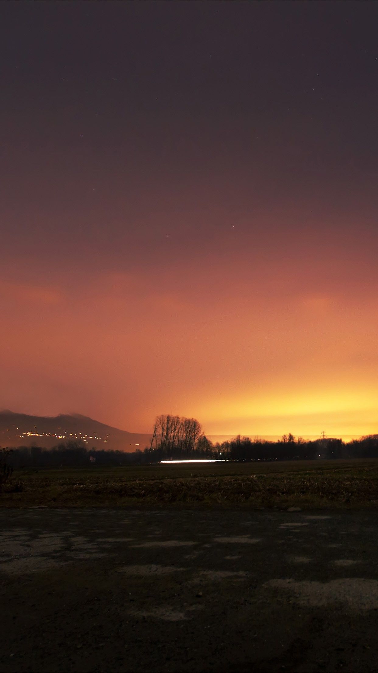 Dark Sunset Wallpaper