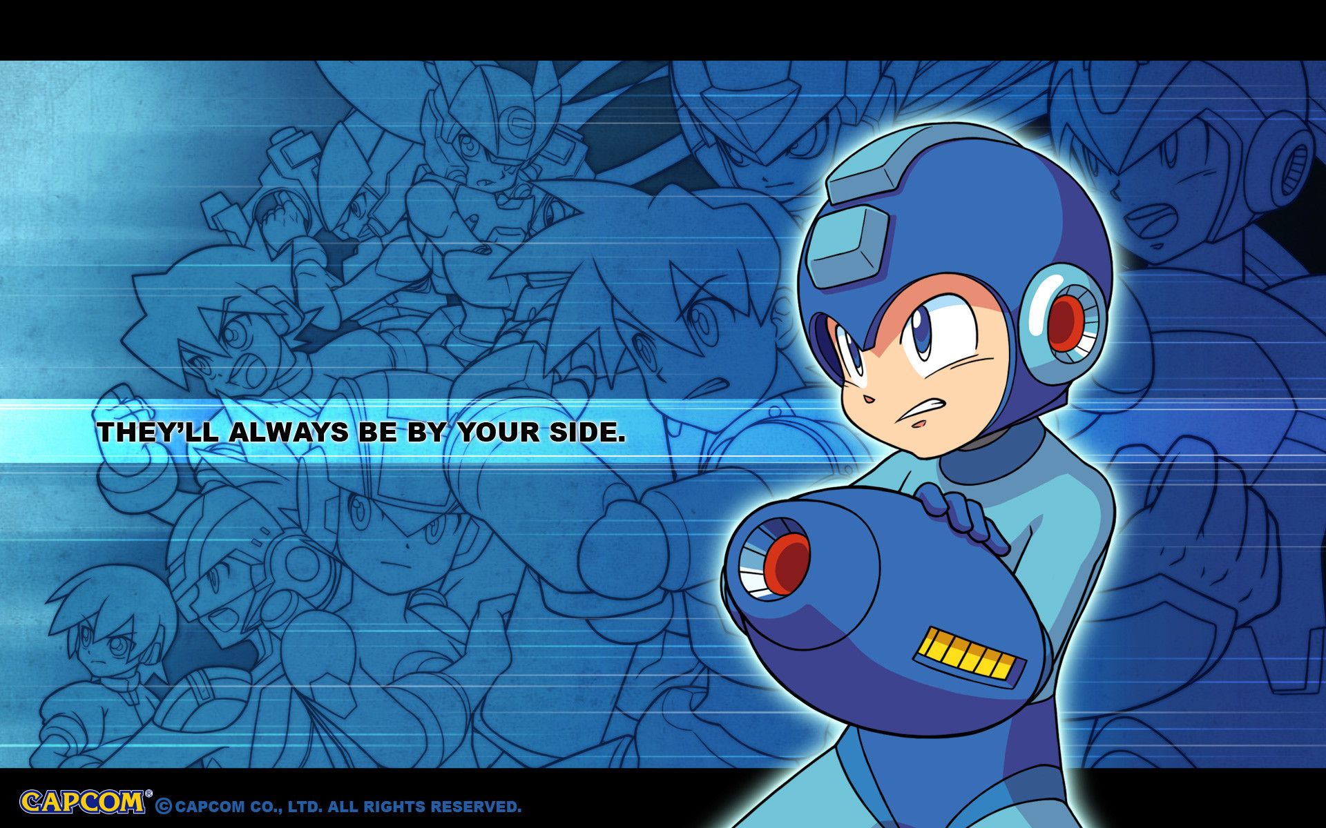 Megaman Background