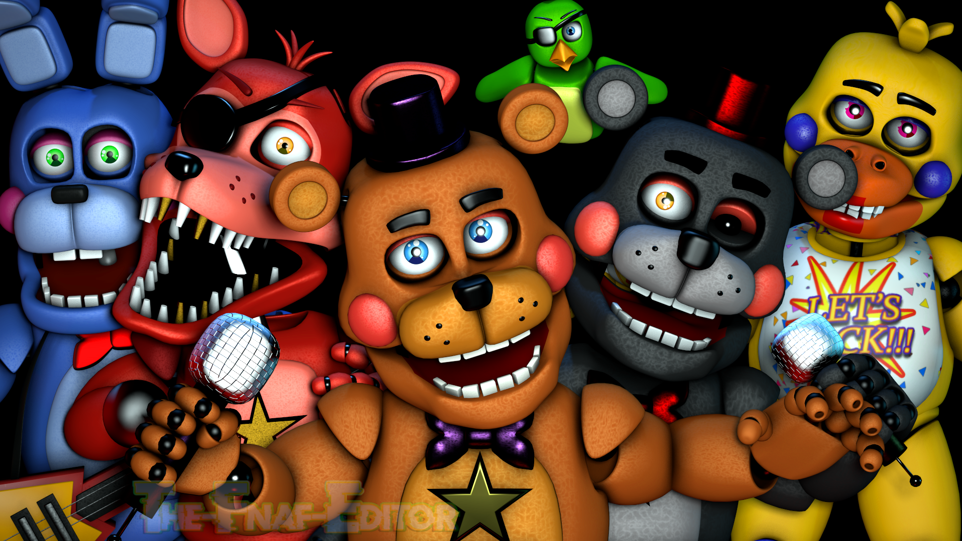 Freddy Fazbear's Pizzeria Simulator HD Wallpaper. Background