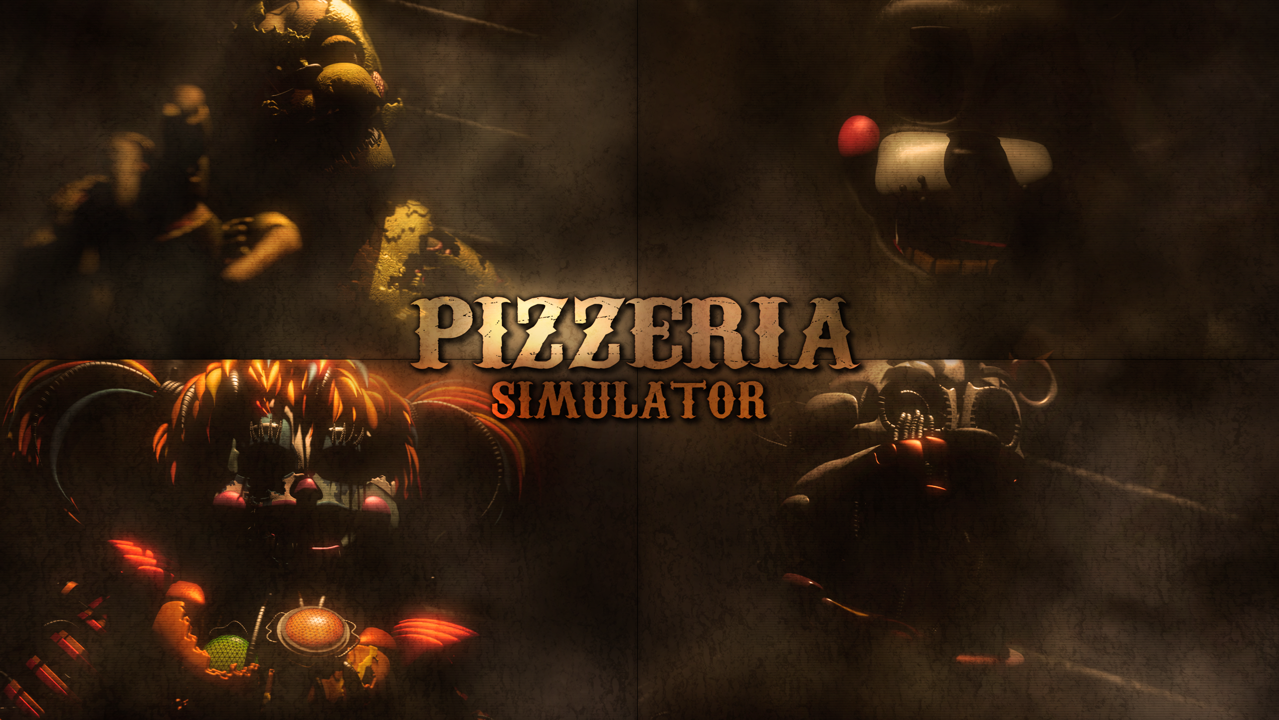 FNaF SFM Pizzeria Simulator wallpaper