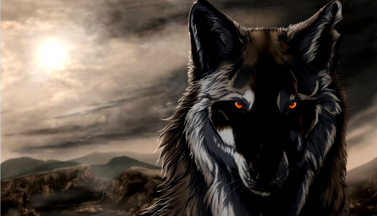 Anime Wolf Wallpaper HD