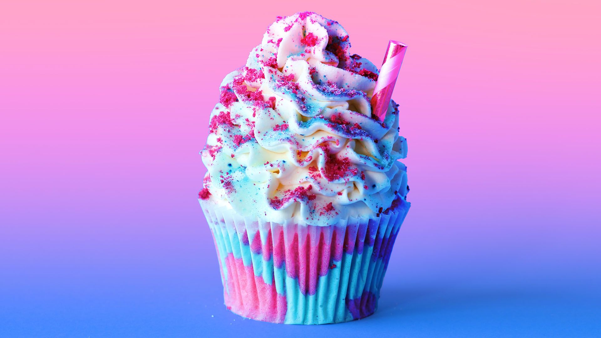 Unicorn Frappuccino Cupcakes Recipe
