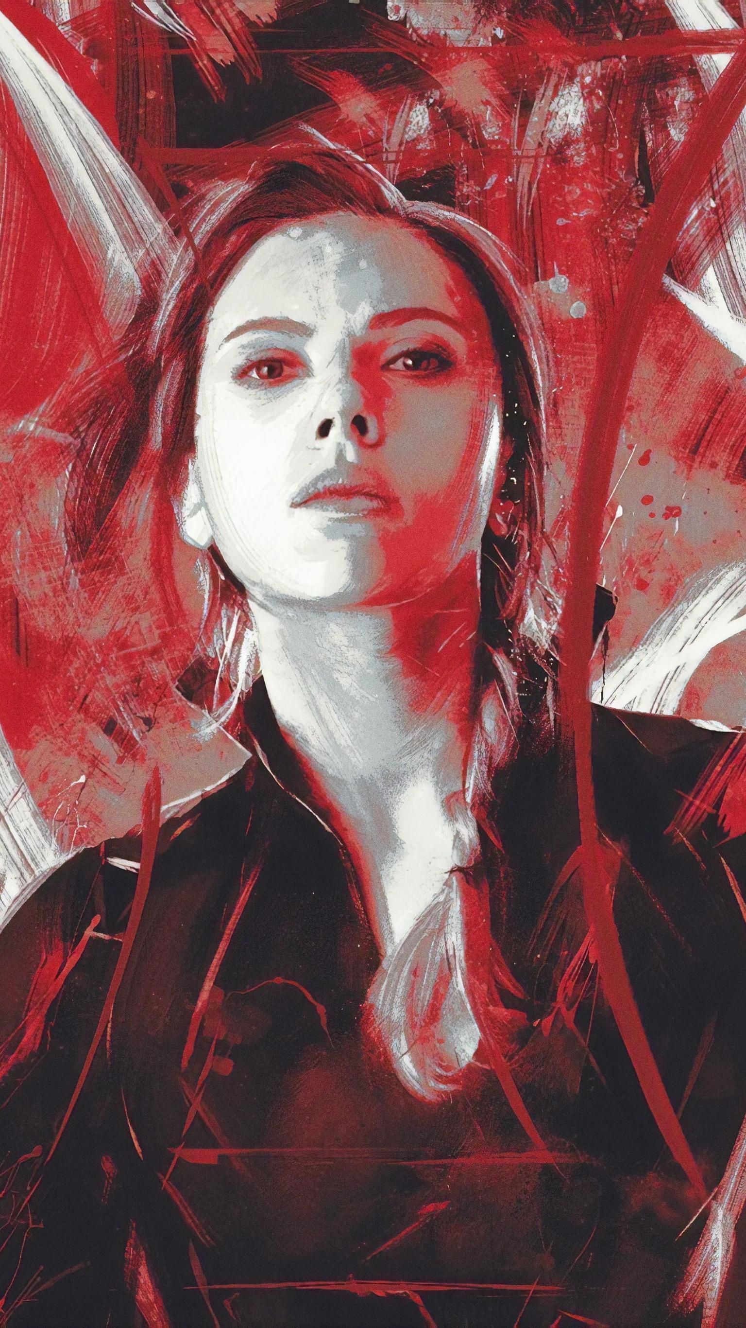 Avengers: Endgame Phone Wallpaper. Black widow marvel