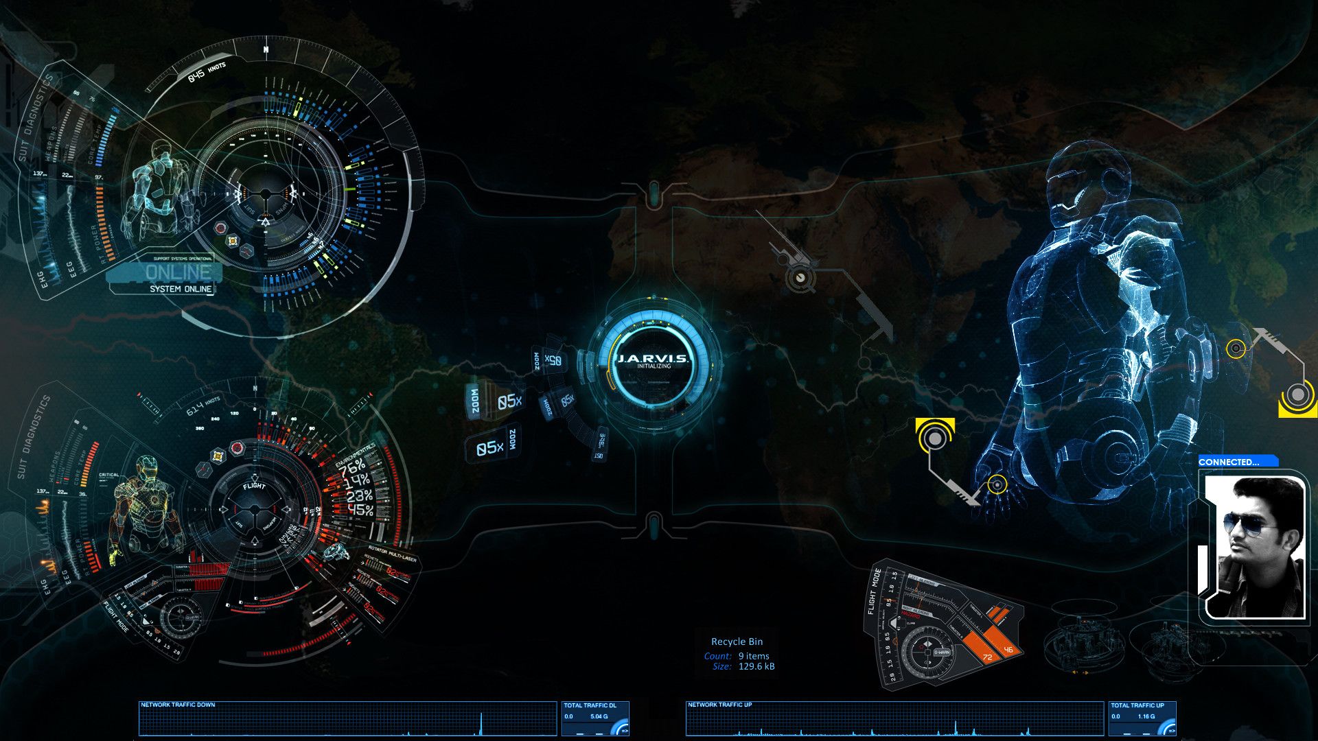 Jarvis Computer Wallpapers - Wallpaper Cave