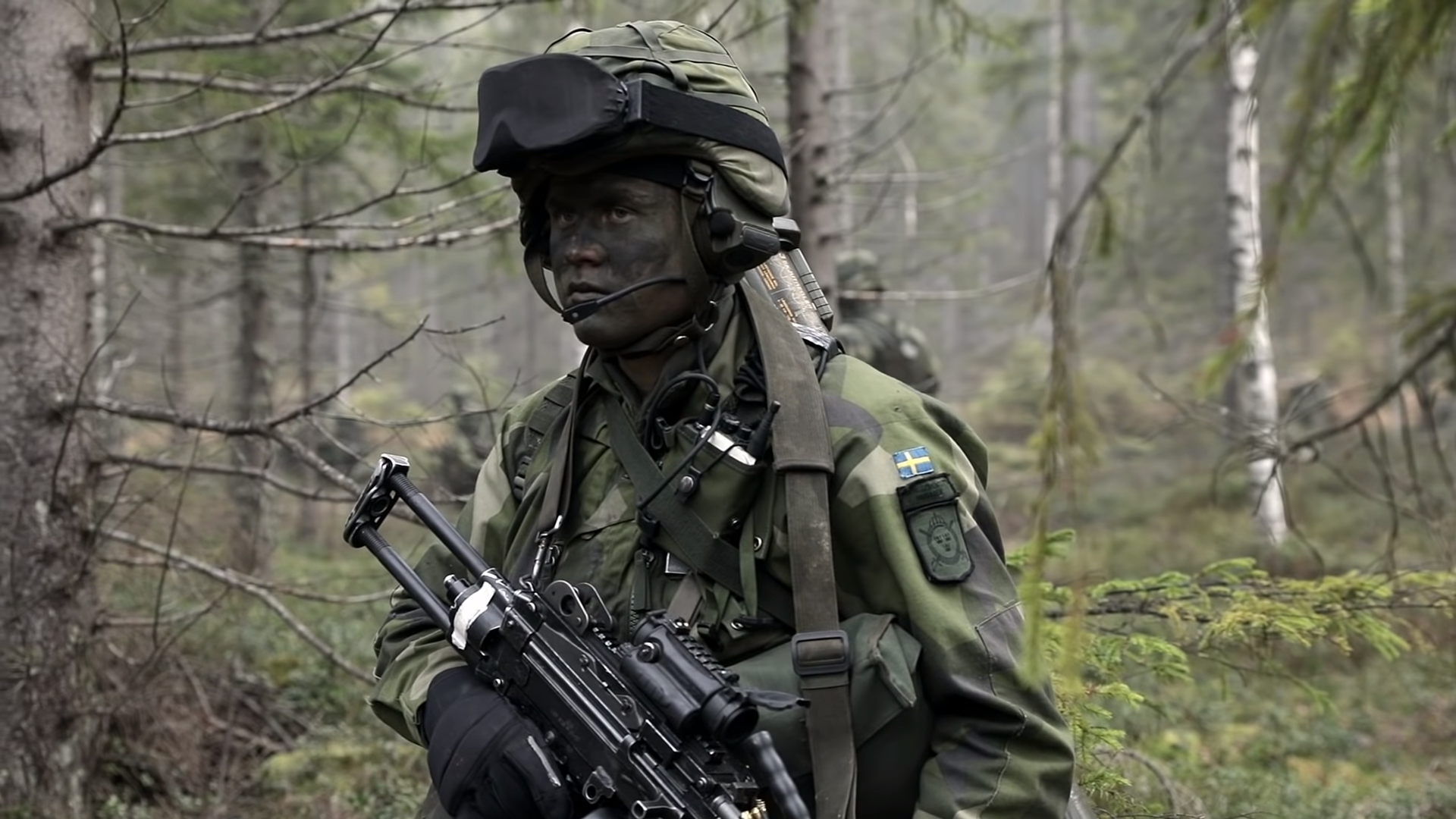 Swedish Army Ranger During Basic Training (2017 2018) 1920x1080