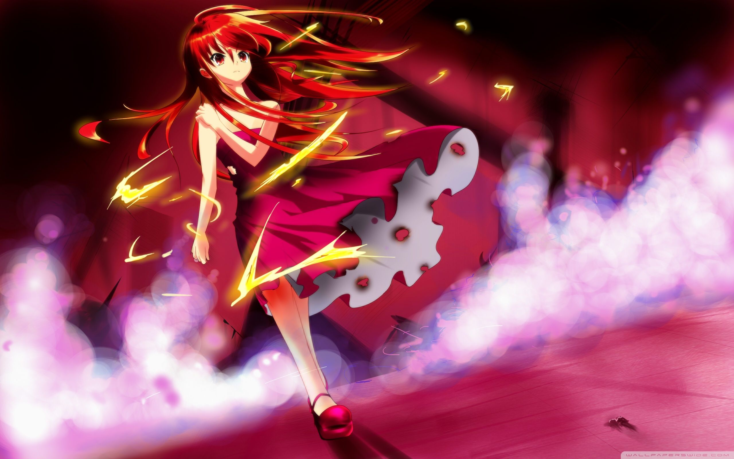 Anime Magic Girl Wallpaper