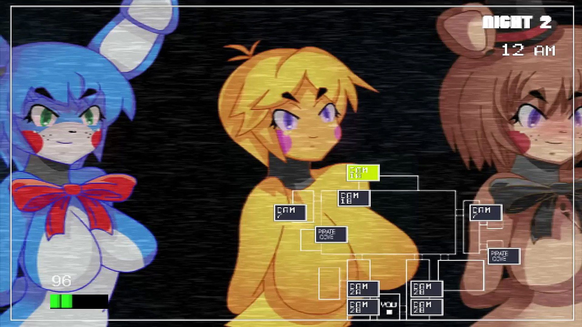 Five Nights In Anime Demo All Jumpscares.