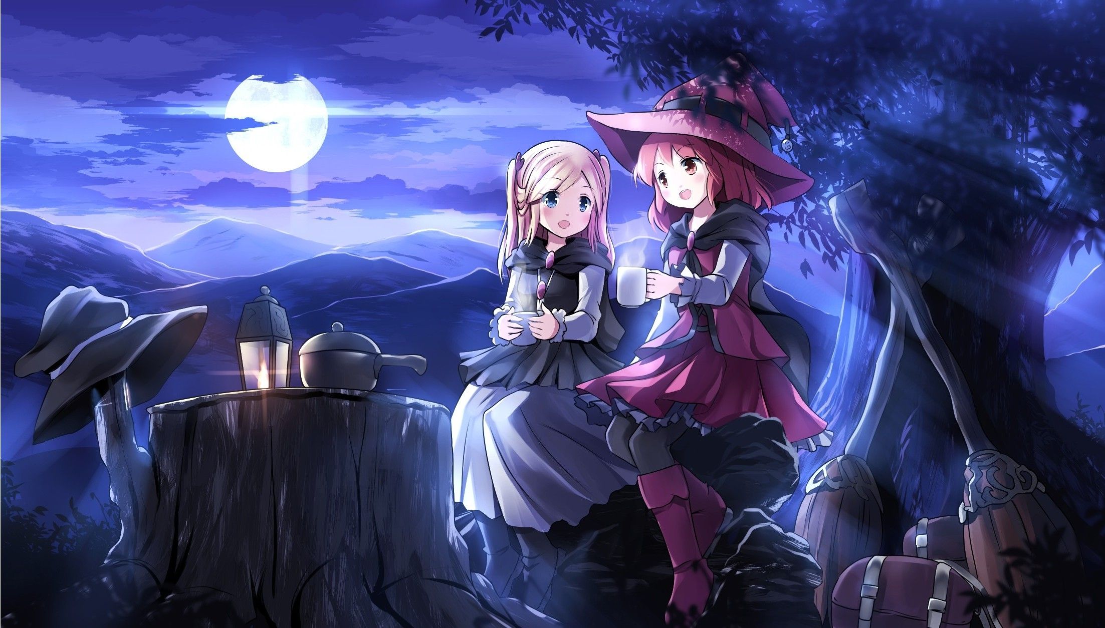 original Characters, Magician, Anime, Anime Girls Wallpaper HD