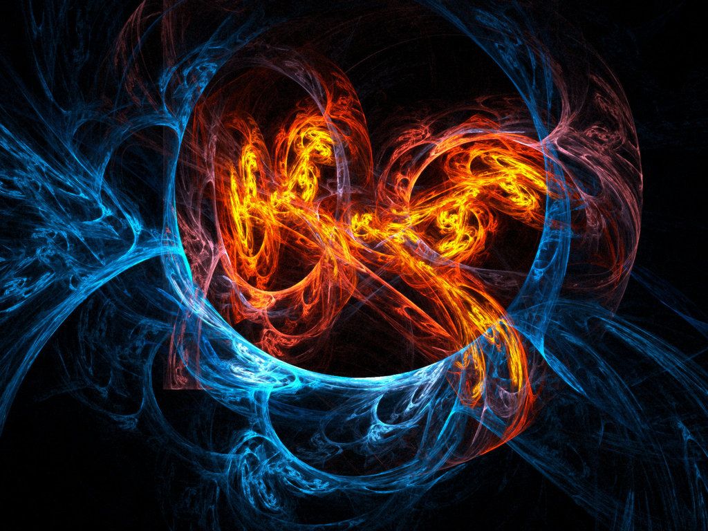 Fire And Ice wallpaper, Abstract, HQ Fire And Ice pictureK
