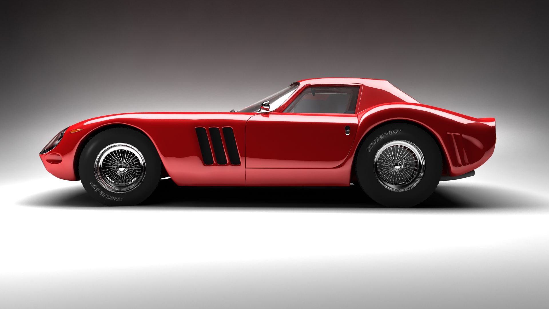 Ferrari 250 Gto Side View, HD Wallpaper & background Download