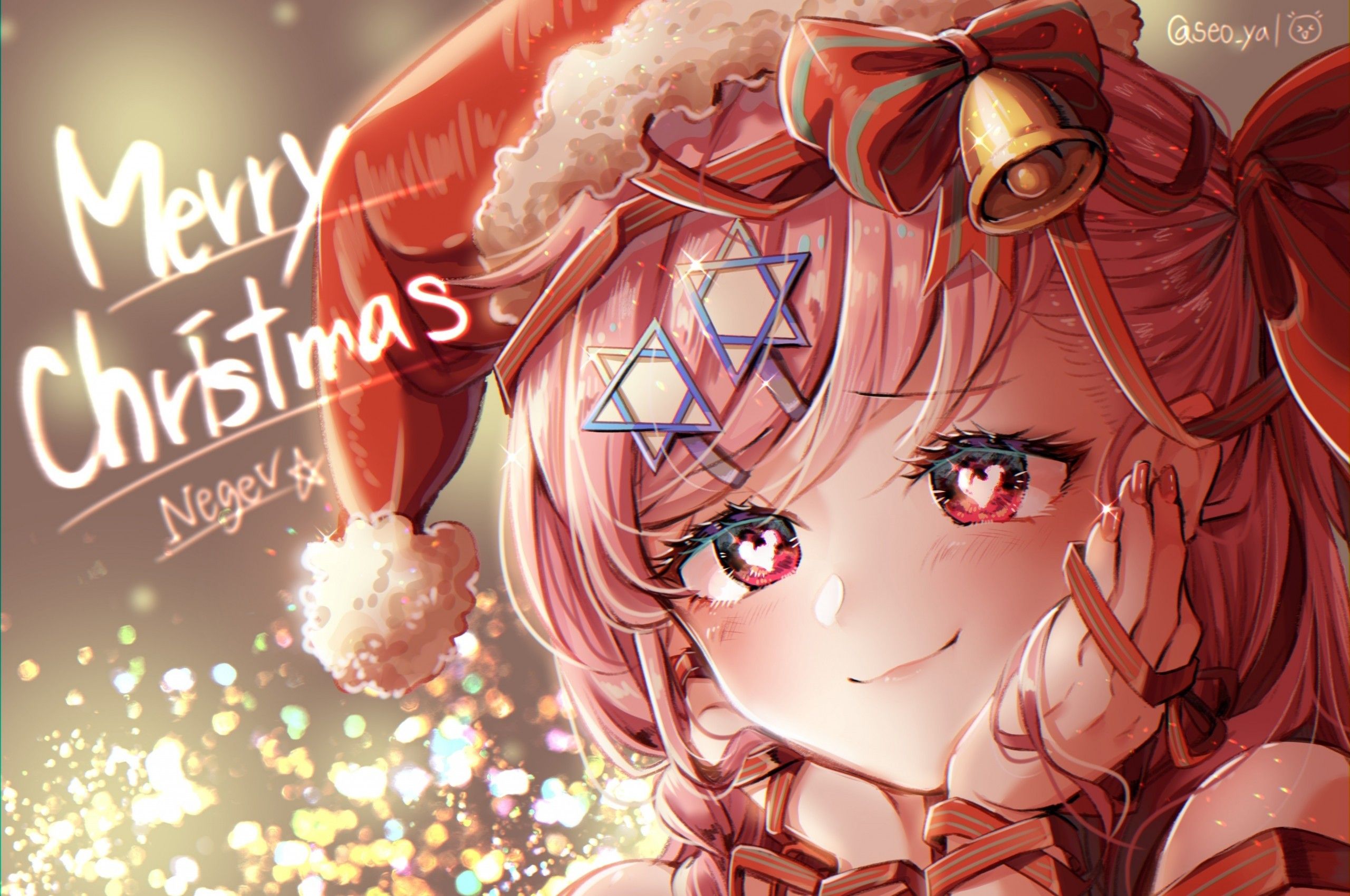 Anime Merry Christmas 2020 Wallpaper