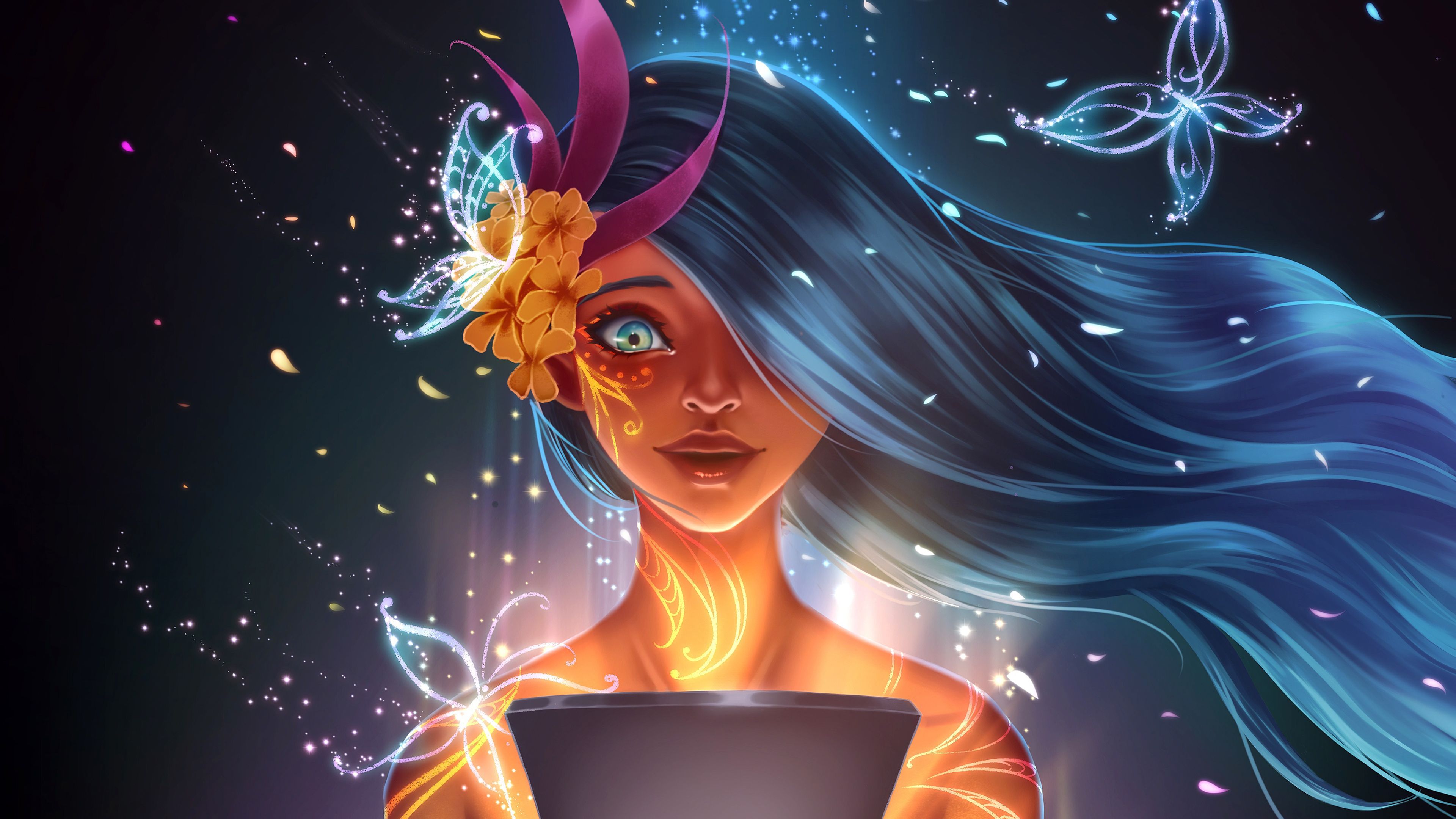 Magic Girl Wallpaper Free Magic Girl Background