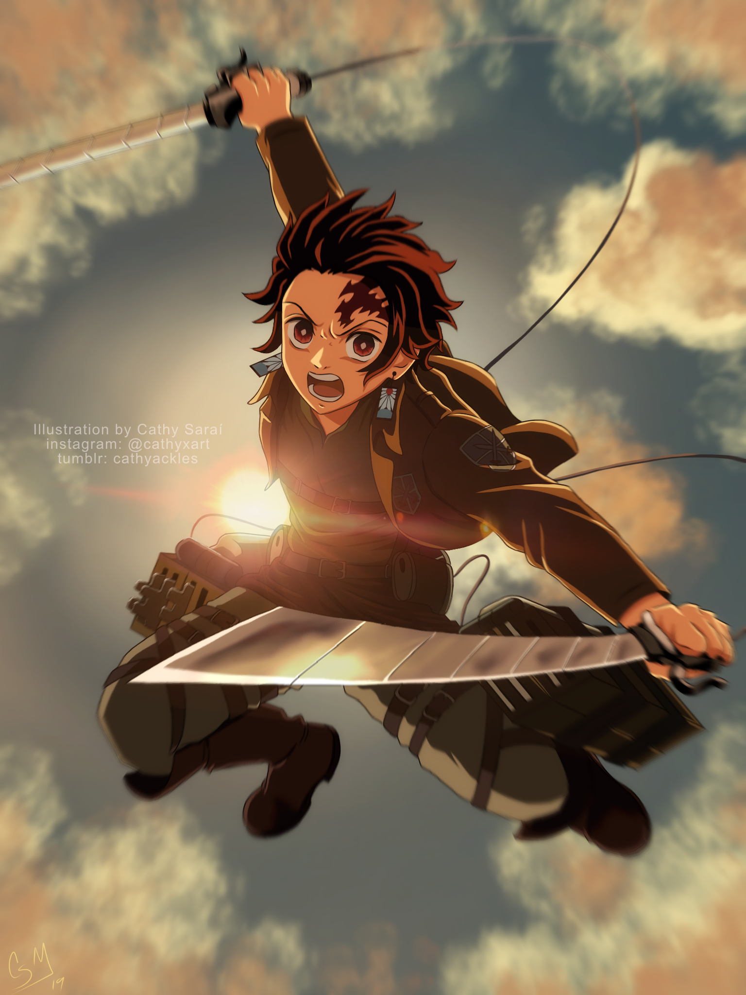 Wallpaper:). Anime demon, Slayer anime