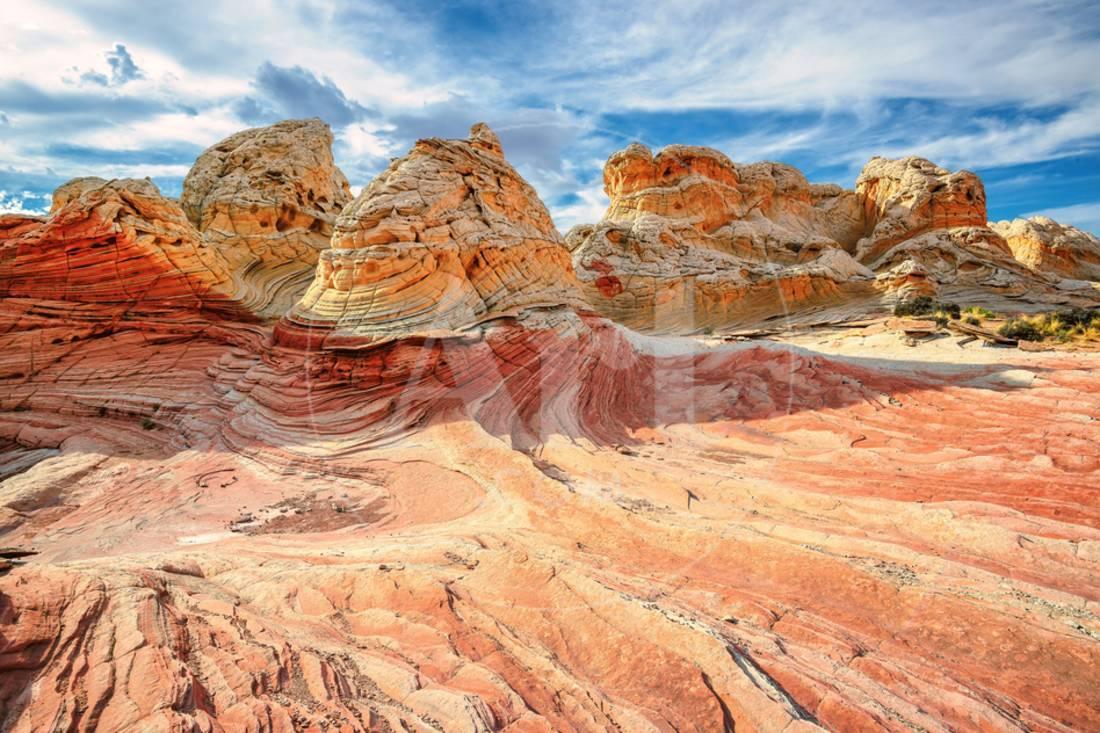 White Pocket Area of Vermilion Cliffs National Monument Print Wall