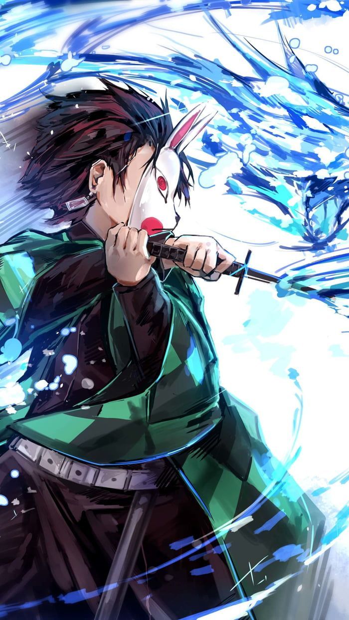 Tanjiro Kamado Demon Slayer 4K Wallpaper for Phone