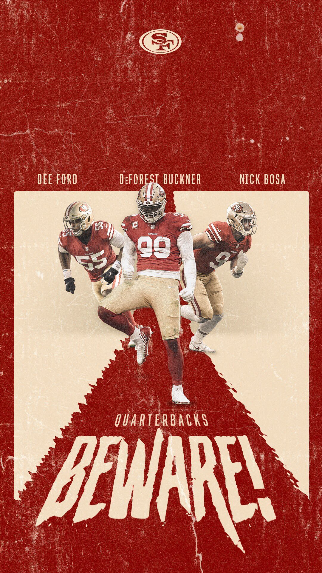 Download Nick Bosa - 2020 NFL Defensive Rookie of the Year for the San  Francisco 49ers Wallpaper