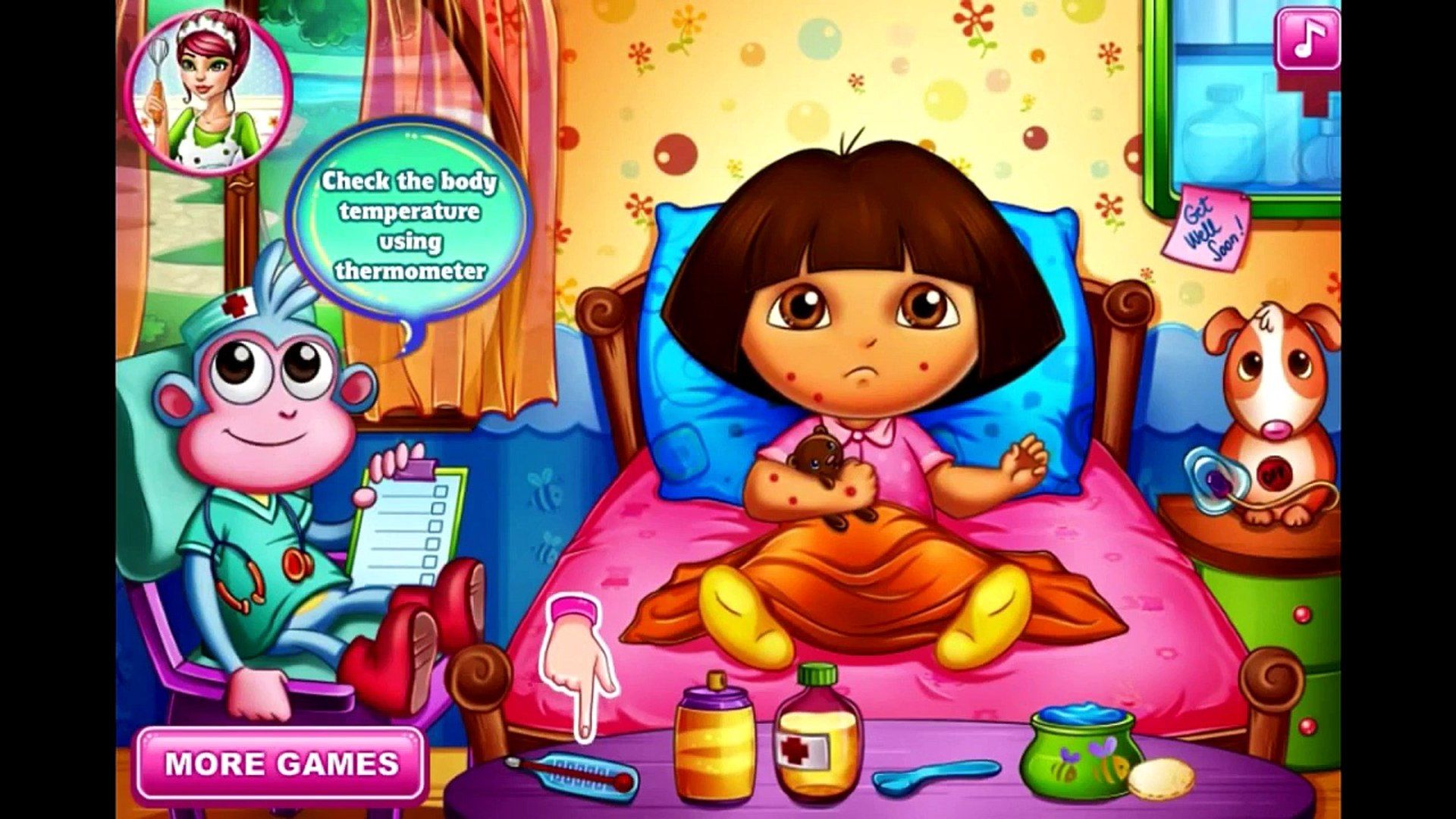 Dora the Explorer Fat Dora Eat Eat Eat Cartoon Movie Games