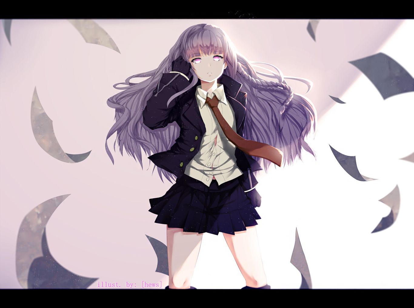 Anime Kyōko Kirigiri Wallpaper