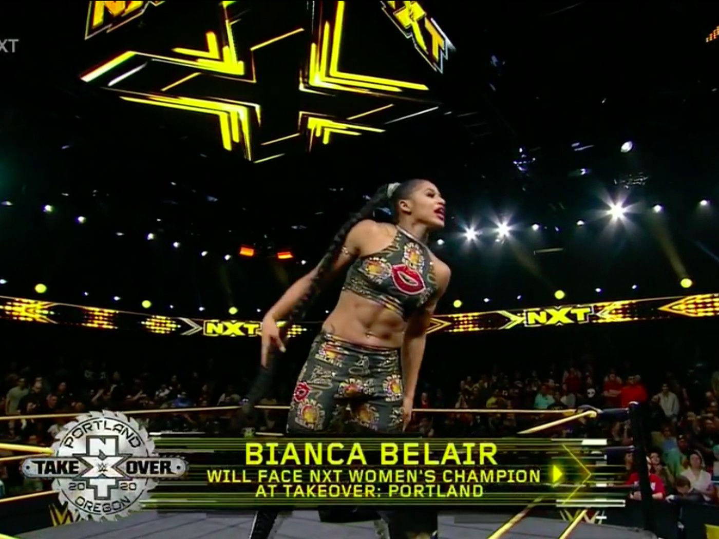 Former Tennessee Vols star Bianca Belair earns NXT Women's Title