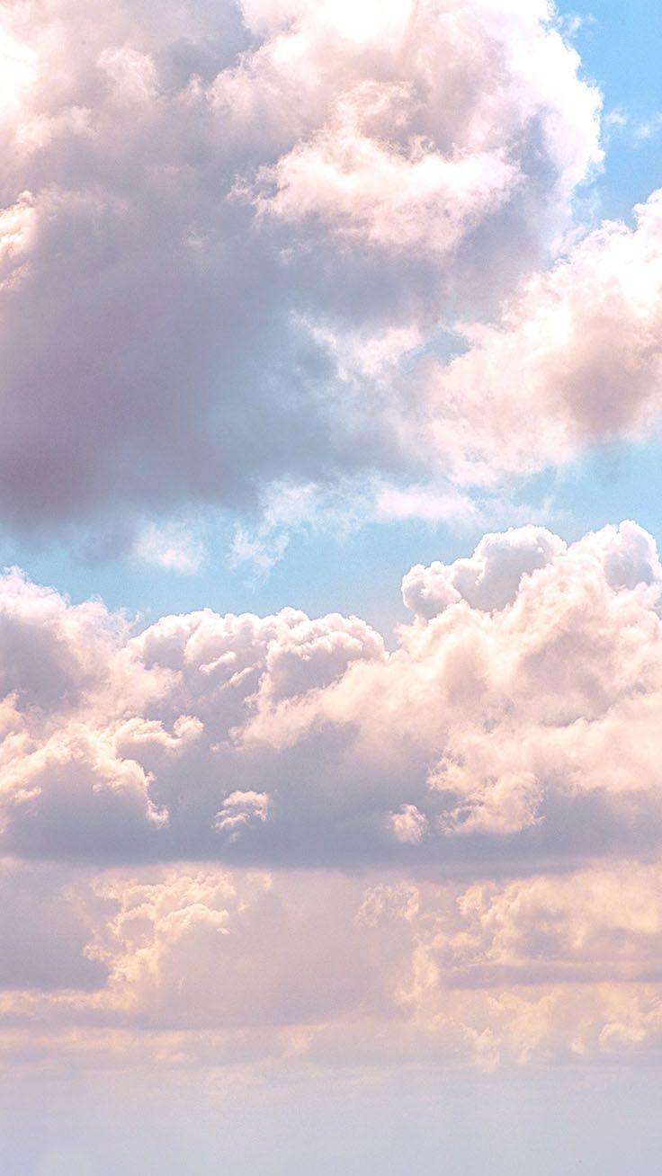 Clouds iPhone Wallpaper By Preppy Wallpaper Duvar