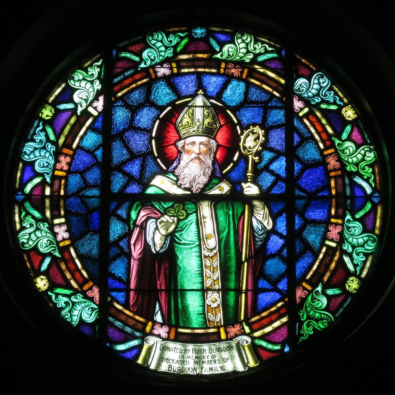 St Patrick’s Day Stained Glass Wallpapers - Wallpaper Cave