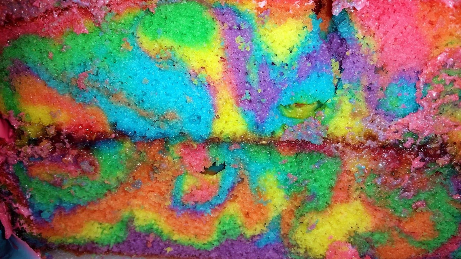 Clever, Crafty, Cookin' Mama: Stained Glass Rainbow Cake